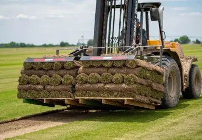Fresh-cut turf proof from a family-run farm that customers can count on.