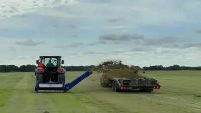 Healthy turf, clean harvests, and delivery-ready grass for better first impressions.