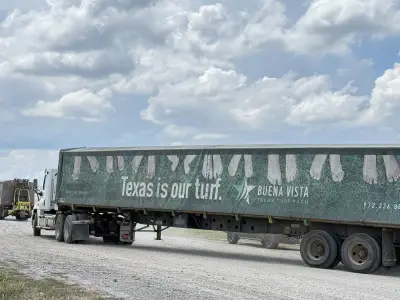 Fresh-cut turf proof from a family-run farm that customers can count on.